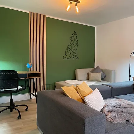 Wolfsrudel - Zentrales Motto Apartament *